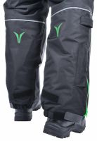 Костюм-поплавок зимний «Angler Prosport» (черный, зеленые молнии) - вид 21 миниатюра