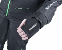 Костюм-поплавок зимний «Angler Prosport» (черный, зеленые молнии) - вид 7 миниатюра
