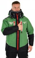 Костюм-поплавок зимний «Rescuer III Prosport» (зелёный, красные молнии) - вид 6 миниатюра