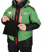 Костюм-поплавок зимний «Rescuer III Prosport» (зелёный, красные молнии) - вид 8 миниатюра
