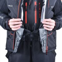 Костюм-поплавок зимний «Angler Prosport» (черный, красные молнии) - вид 13 миниатюра