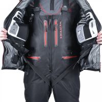Костюм-поплавок зимний «Angler Prosport» (черный, красные молнии) - вид 14 миниатюра