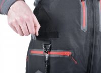 Костюм-поплавок зимний «Angler Prosport» (черный, красные молнии) - вид 19 миниатюра