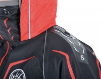 Костюм-поплавок зимний «Angler Prosport» (черный, красные молнии) - вид 5 миниатюра